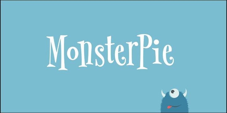 Download Free Font Monsterpie from Myfonts.com