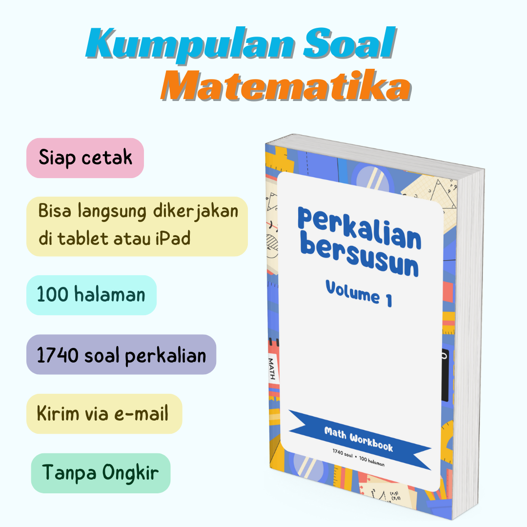 Download PDF Soal Perkalian Bersusun untuk Kelas 3 dan 4 SD