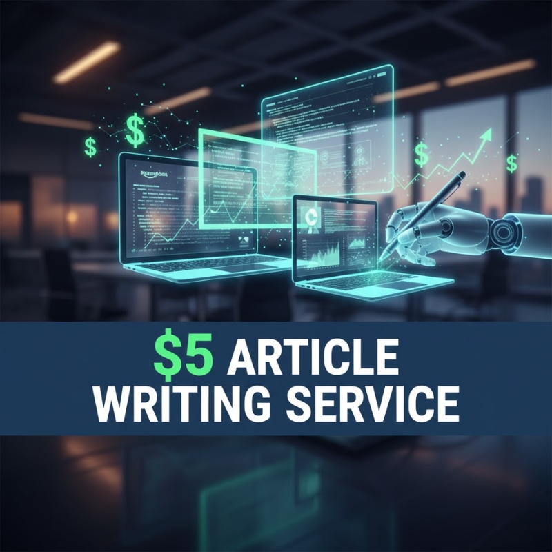 $5 article writing service for amazon blog